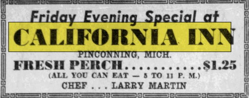 California Inn - Jun 08 1956 Article (newer photo)